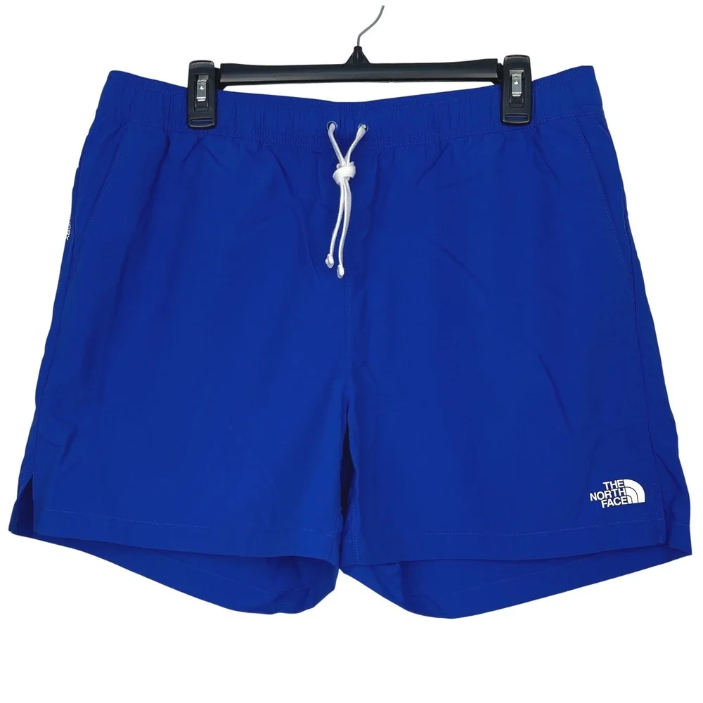 NEW The North Face Mens XXL FLASHDRY Action Short 2.0 Blue 5 inch inseam $45